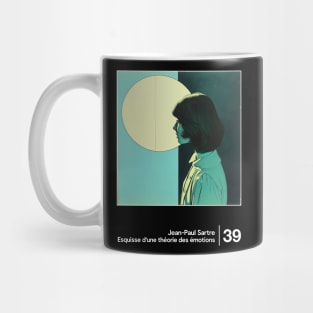 Esquisse d'une théorie des émotions - Minimal Style Graphic Artwork Mug